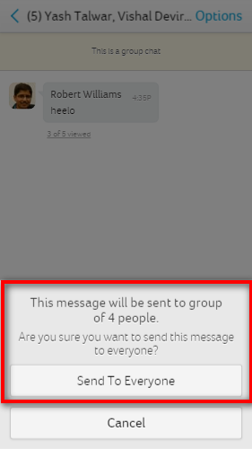 Messaging My Class/ Group : Helpdesk