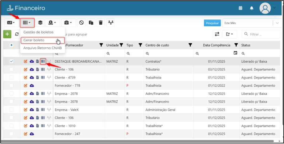 Interface gráfica do usuário, Tabela 
O conteúdo gerado por IA pode estar incorreto.