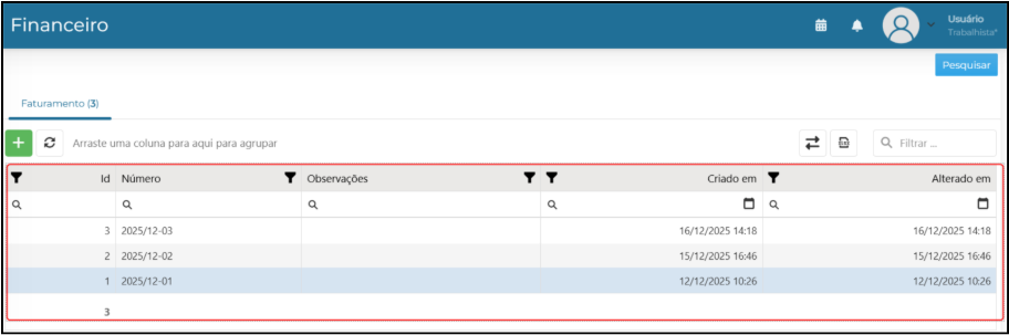 Interface gráfica do usuário, Aplicativo, Tabela 
O conteúdo gerado por IA pode estar incorreto.