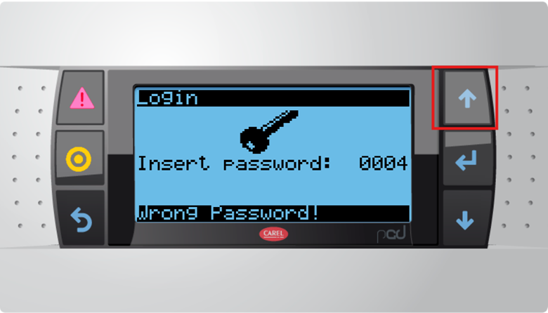 A screen with a key on it

AI-generated content may be incorrect.