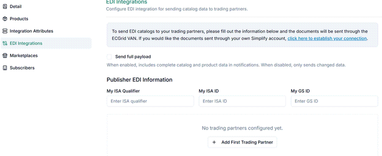 Title: EDI integrations - Description: EDI integrations
