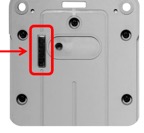 Title: Reed switch magnet location - Description: Reed switch magnet location