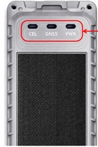 Title: LED indicators on the device - Description: LED indicators on the device