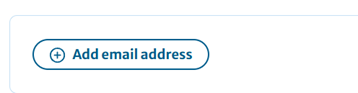 a screenshot of Add email address