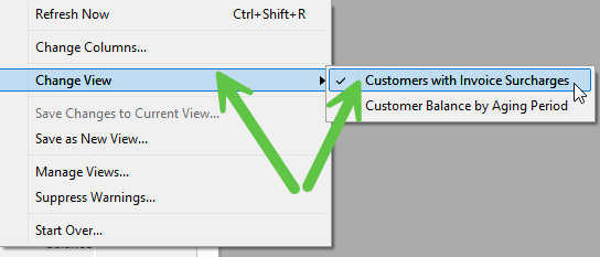 Customer Query window with the Use Advanced Find checkbox selected