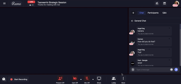How To Share A Video In Presentation Mode Remo Help Centre