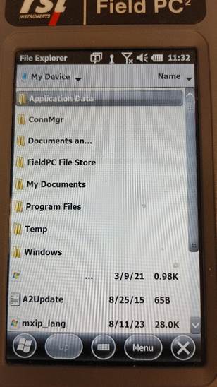 A screen shot of a device

Description automatically generated