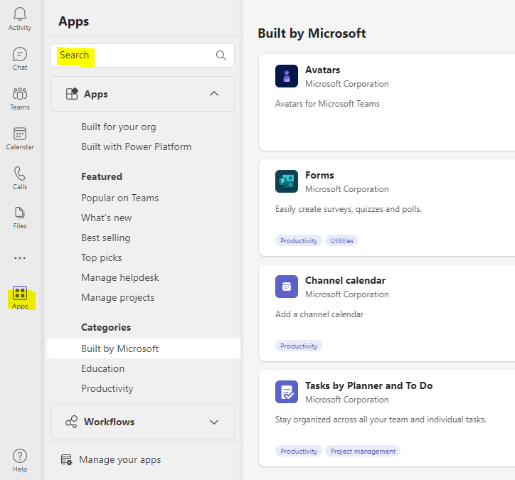 Screenshot from product UI