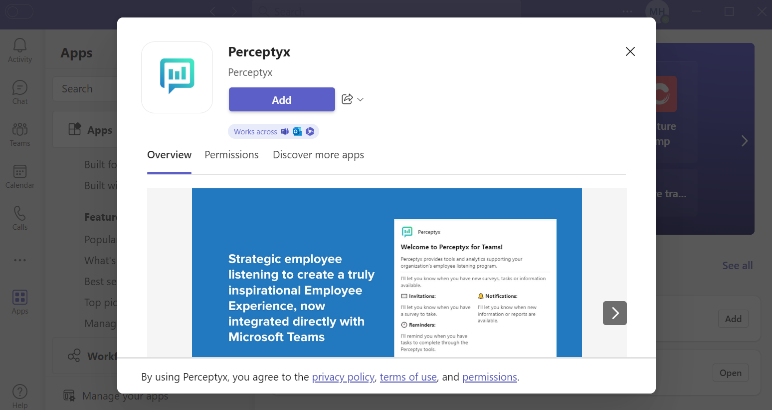 Screenshot from product UI