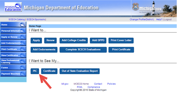 Find Personal Identification Code PIC Michigan Virtual Support
