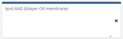Image of the text area for search input.