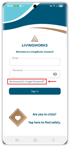 A screenshot of a login screen
AI-generated content may be incorrect.
