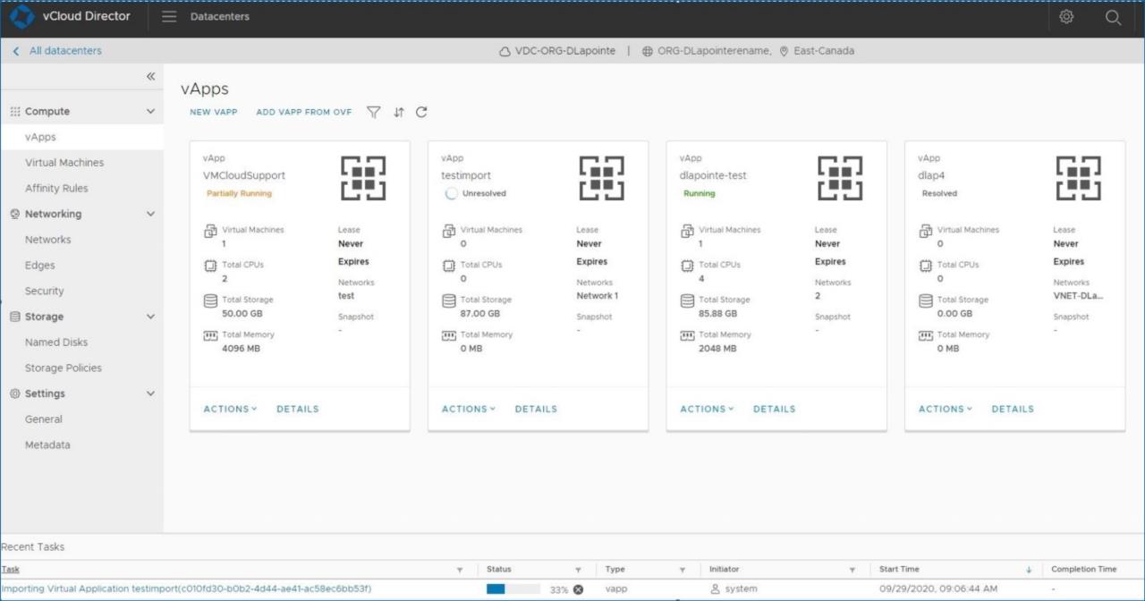 How to import an OVA/OVF template without using a catalog Sherweb
