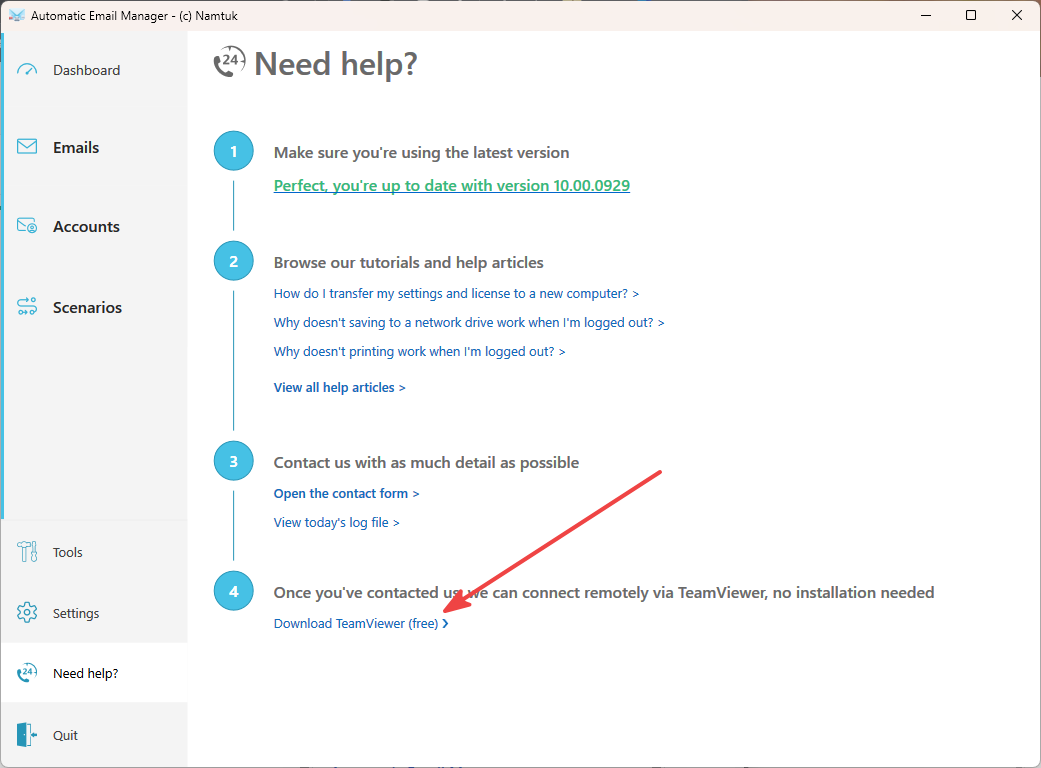 How to get TeamViewer