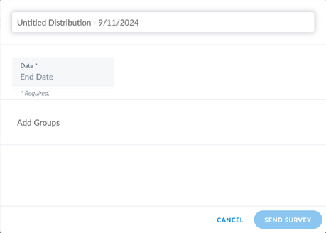 Add Distribution Name