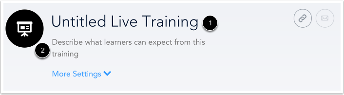Add Course Title and Description