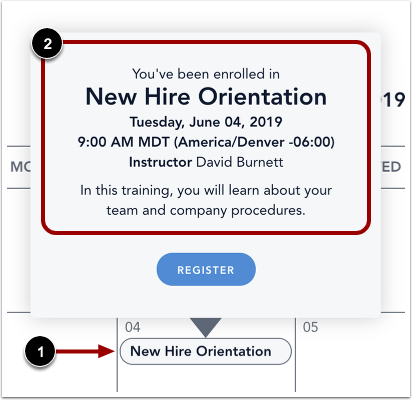 View Session Details