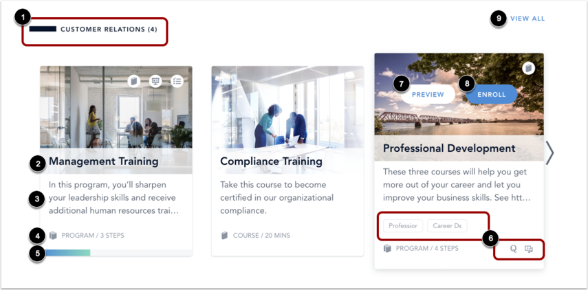View Learning Library