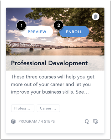 Join Course or Program