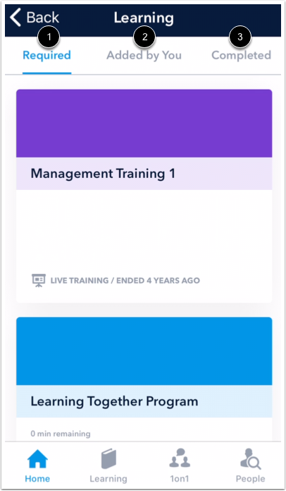 View All Learning Items 