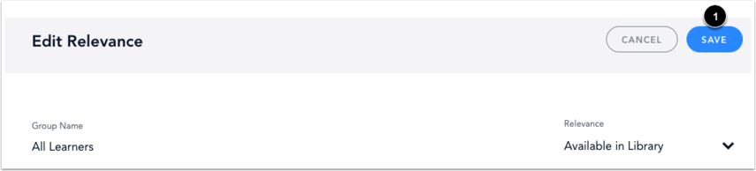 Save Relevance