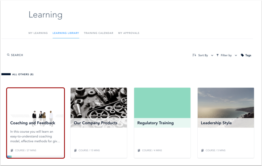 View Learning Library