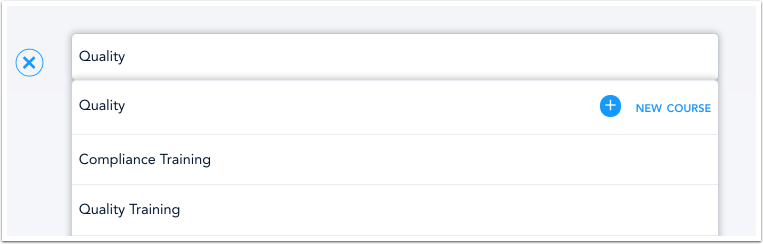 Find or Create Course