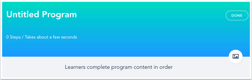 Return to Program Details