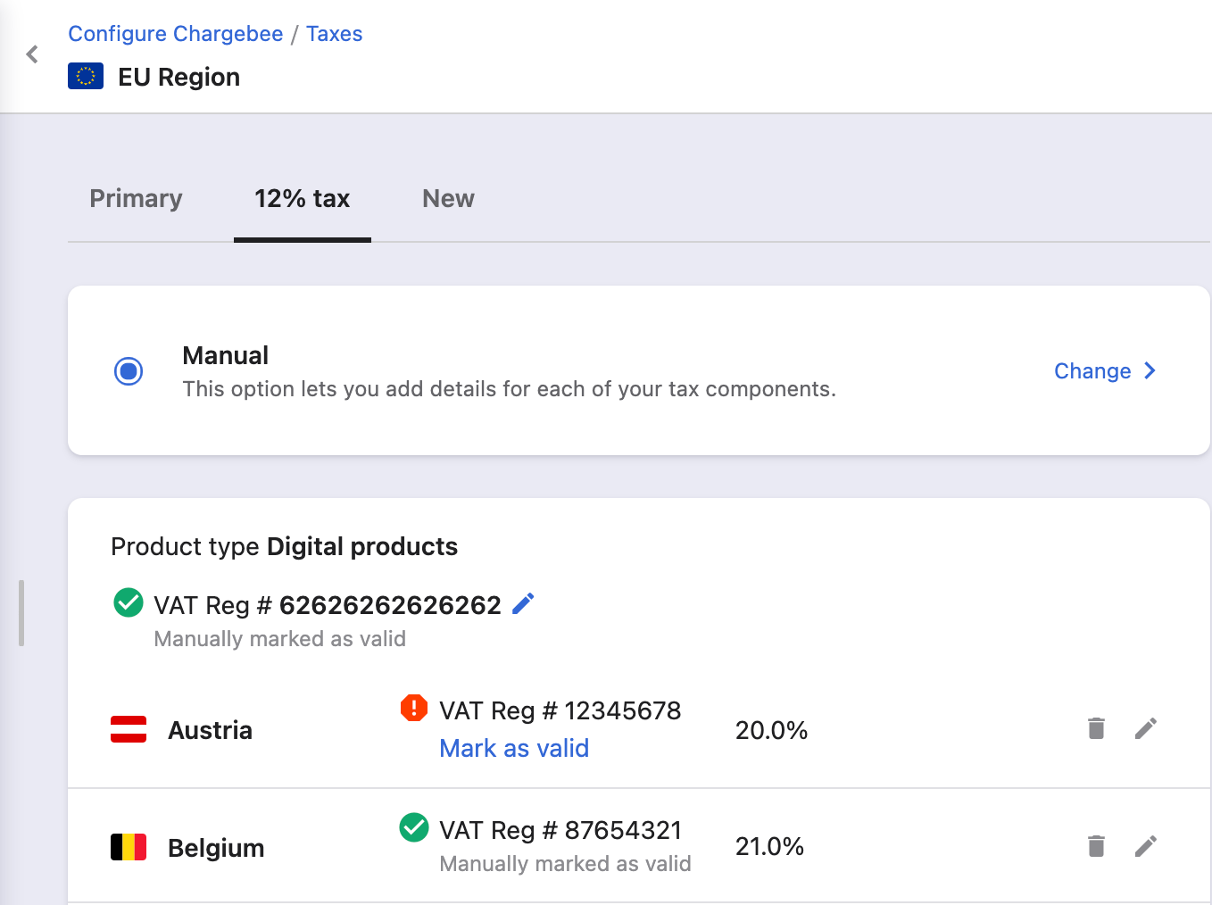 How to configure and display merchant's VAT number on invoice