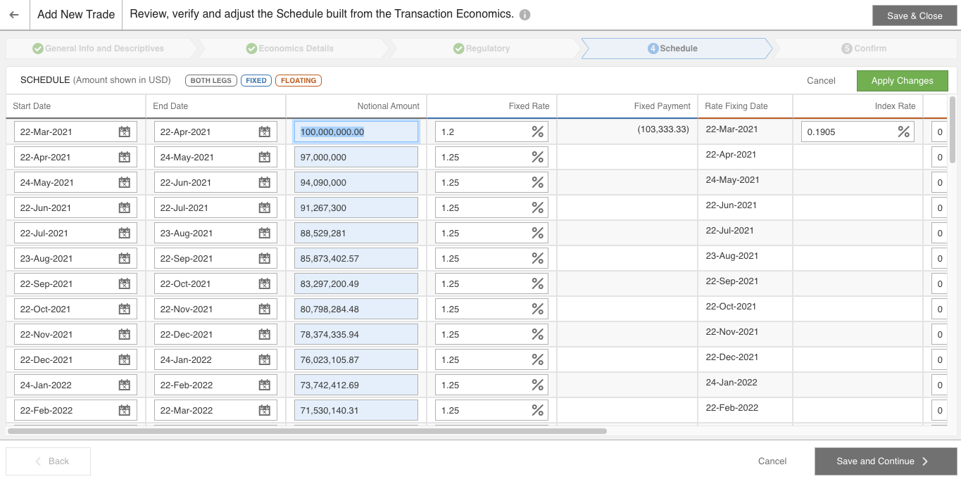 Graphical user interface, table Description automatically generated