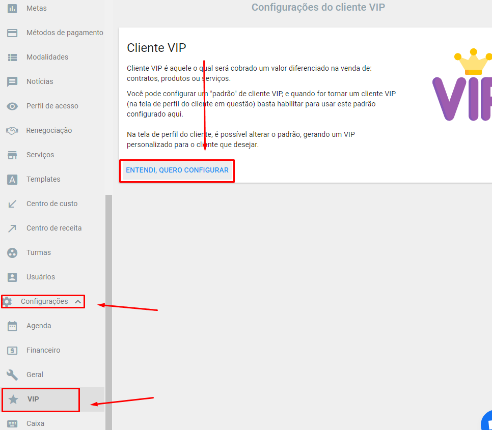 Cadastro de Clientes VIP no Next Fit Passo a Passo