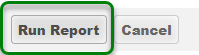 BCA report interface highlighting the Run Report button