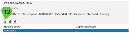An image with the Distribution helper icon which looks like a piece of paper with a star on it.