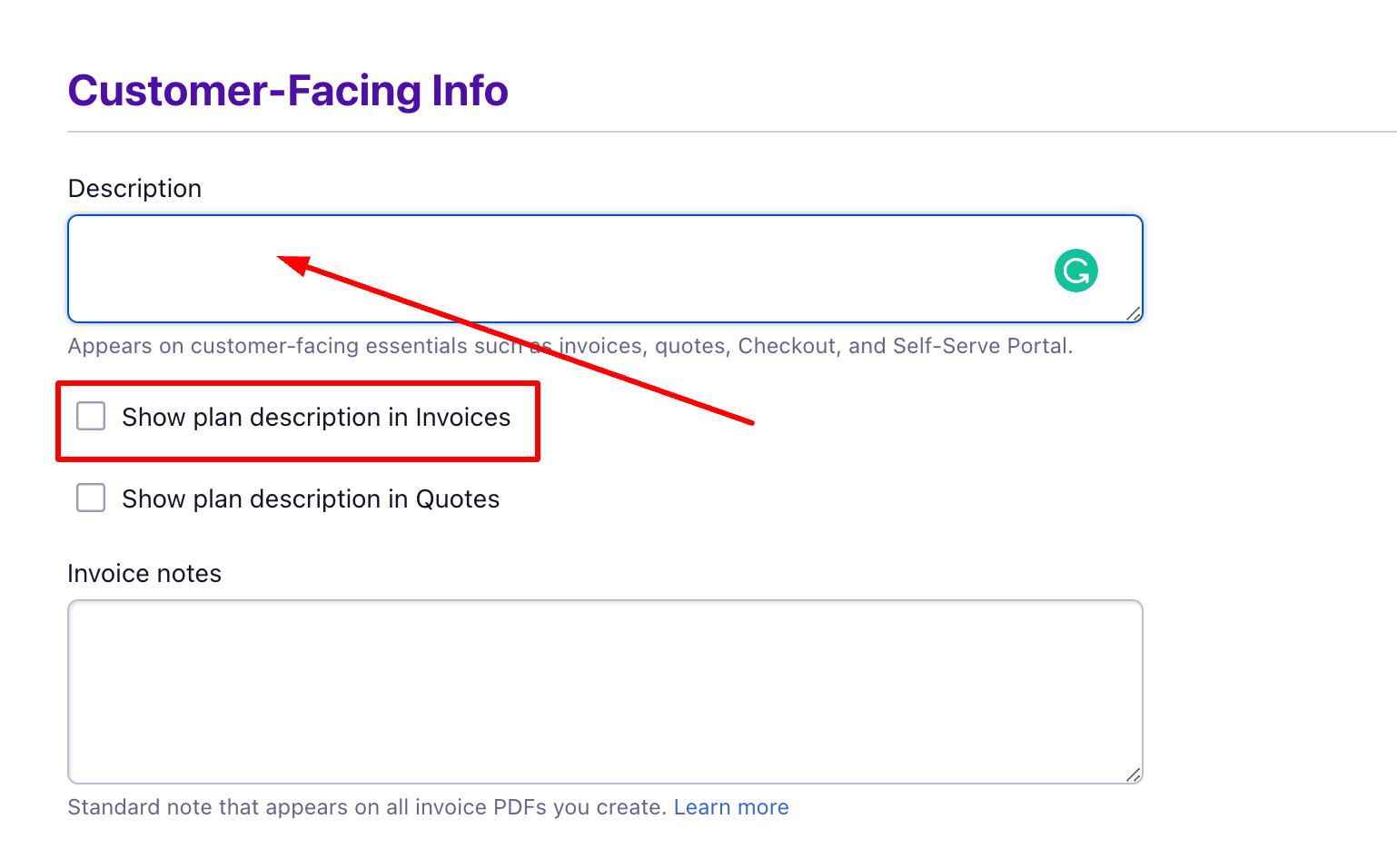 Why is the HSN number not displayed in Invoices? Chargebee Help Center