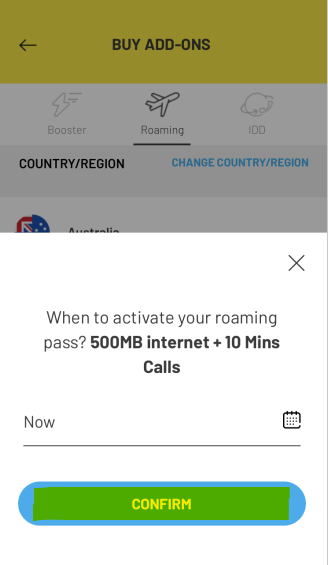 Buy A Roaming Pass For Internet Calls Help Centre