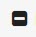 A minus icon in a black box. 