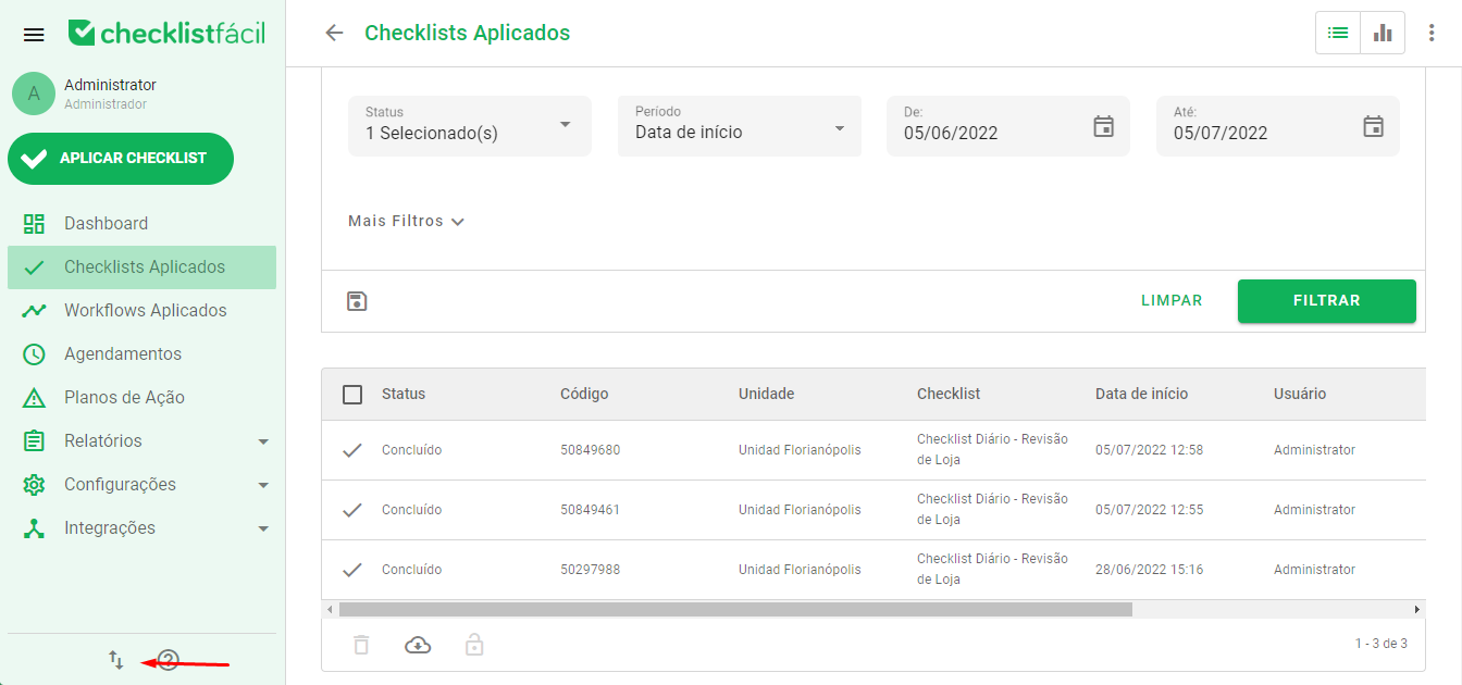 Ícone de Importações e Exportações