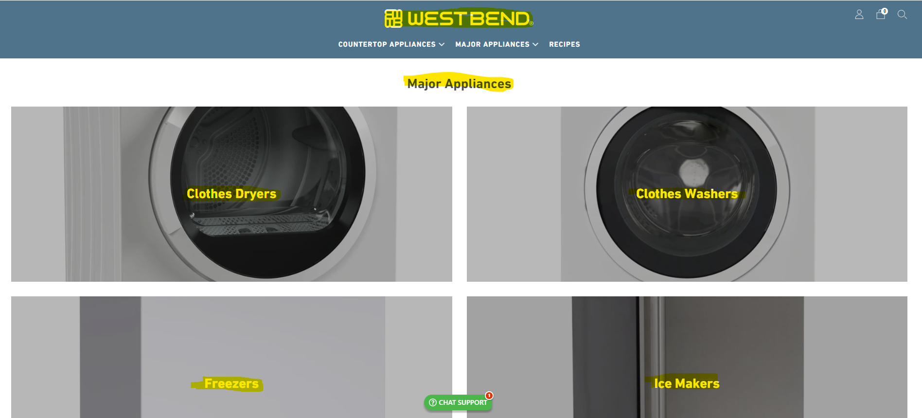 West Bend Major Appliances Process Flow TLC Resource Portal