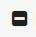A minus icon in a black box. 