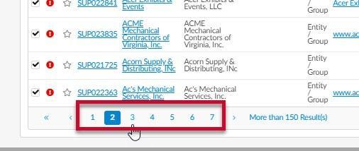 The numbers of pages.