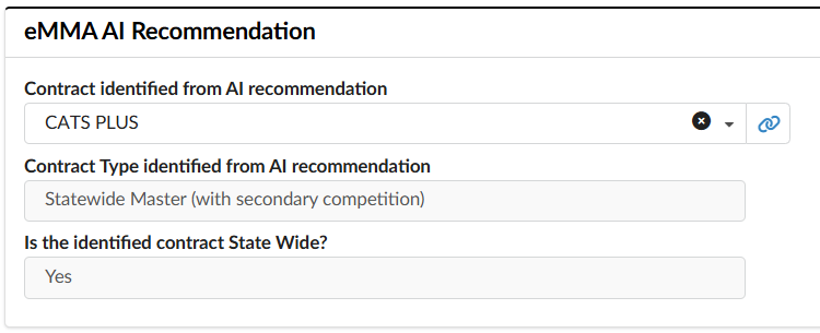 eMMA AI Recommendation