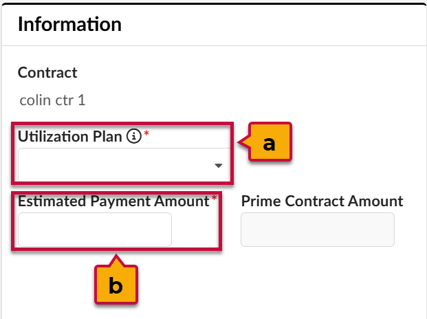 Annotated Information section