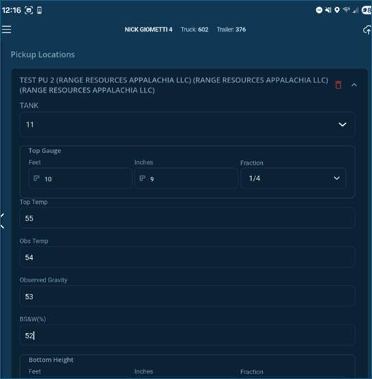 A screenshot of a truck application

AI-generated content may be incorrect.