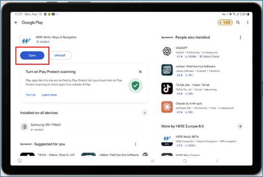 A screen shot of a tablet

AI-generated content may be incorrect.