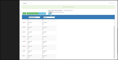 File Selected in OnPing Table