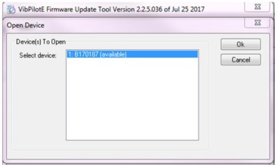 Figure 3 - Firmware update