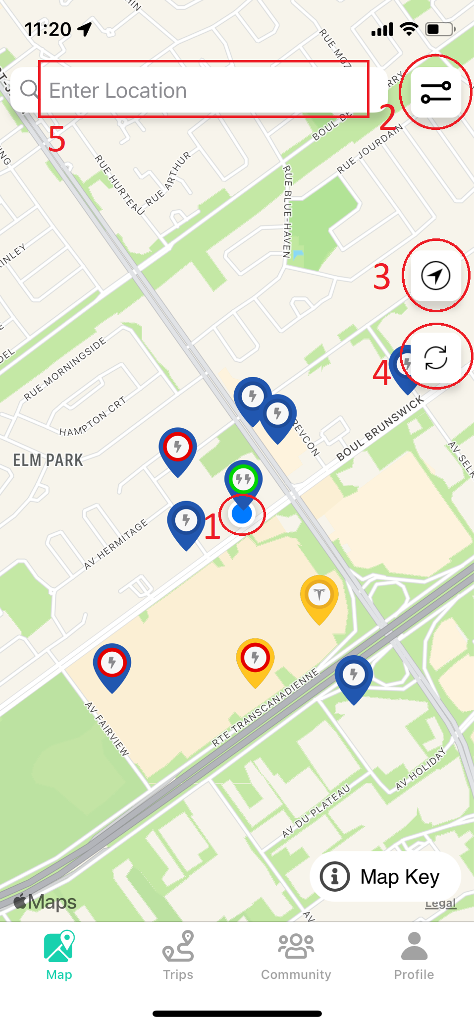 Understanding the ChargeHub Map chargehub