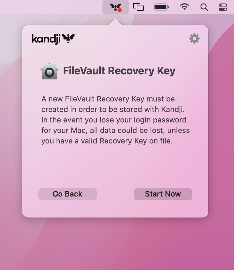 Configuring FileVault Kandji