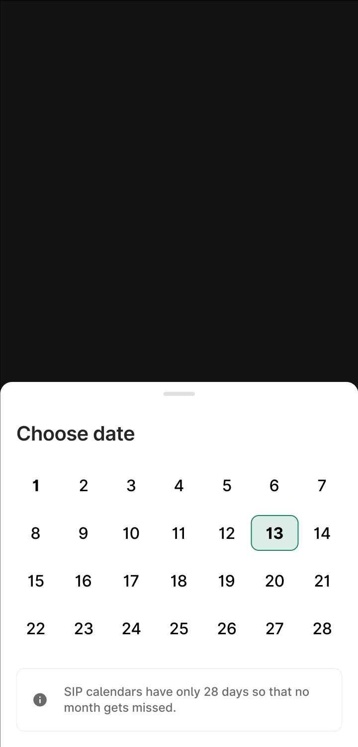 Here’s how you can custom the SIP amount