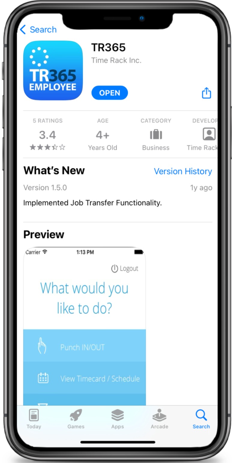 Employee Account Setup and Login on Web Timerack